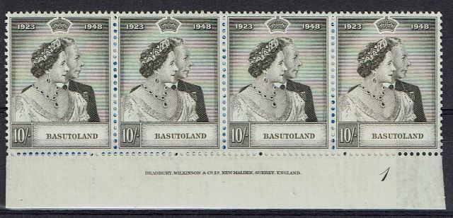 Image of Basutoland/Lesotho SG 36/7 UMM British Commonwealth Stamp